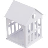 Eulenschnitt White Metal House