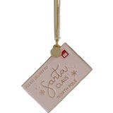 Eulenschnitt Baumschmuck Weihnachtsbrief