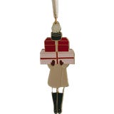Eulenschnitt Tree Decoration - Christmas Girl