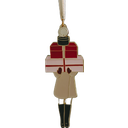 Eulenschnitt Tree Decoration - Christmas Girl