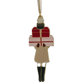 Eulenschnitt Tree Decoration - Christmas Girl