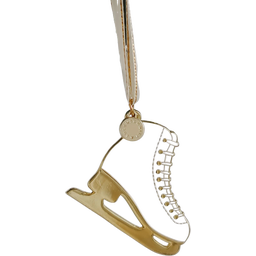 Eulenschnitt Baumschmuck Schlittschuhe - 1 Stk