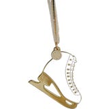 Eulenschnitt Baumschmuck Schlittschuhe
