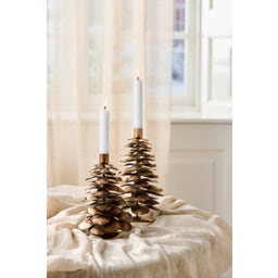 IB Laursen Pinecone Candle Holder - Height 26 cm