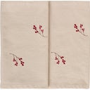 IB Laursen Embroidered Table Runner - 1 item