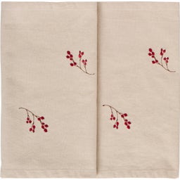 IB Laursen Embroidered Table Runner - 1 item