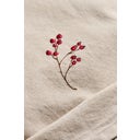 IB Laursen Embroidered Table Runner - 1 item