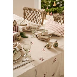 IB Laursen Embroidered Table Runner - 1 item