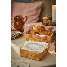 IB Laursen Green Wreath Paper Napkins, 20 count - 1 set
