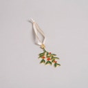 Eulenschnitt Baumschmuck Mistelzweig