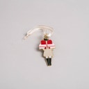 Eulenschnitt Baumschmuck Weihnachtsmädchen