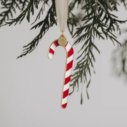 Eulenschnitt Baumschmuck Zuckerstange