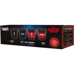 Bialetti Tassen 4er Set Stranger Things