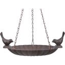 Esschert Design Hangend Vogelbad met 2 Vogels - 1 stuks