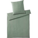 elegante Bettwäsche-Set Musselin Smooth Pistazie