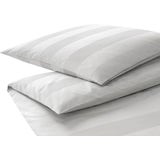 Set Copripiumino Jacquard En Bloc - Bianco