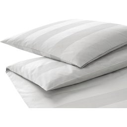 elegante Bettwäsche-Set Jacquard En Bloc Weiß