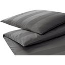 Bettwäsche-Set Jacquard En Bloc Basalt-Grau