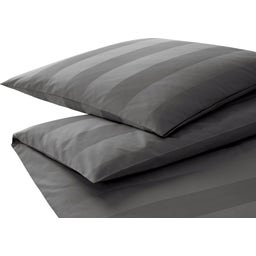Bettwäsche-Set Jacquard En Bloc Basalt-Grau