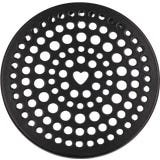 Eulenschnitt Black Metal Lid Flower Holder