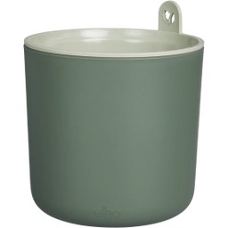 elho happy herbs 14cm - laneno bela - listnato zelena