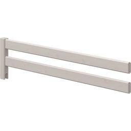 CLASSIC 3/4 Absturzsicherung für Classic Betten 190 cm - Grau lasiert
