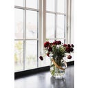 Lanterne en Verre avec Poignée en Bois Nature - 1 pcs