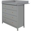 Flexa LUNA Wickelaufsatz, grau - 1 Stk