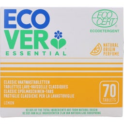 Ecover Essential Spülmaschinen-Tabs Zitrone - 70 Stück