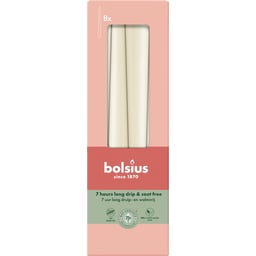 bolsius Essentials Spitskaarsen - 8 stuks - Zachte parel