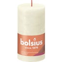 bolsius Rustic Candle 13/6.8 cm - Soft pearl