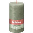 bolsius Rustieke Stompkaars - 13/6,8cm - Frisse olijf