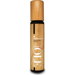 Greenomic Huile d'Olive dans sa Bouteille en Bois - Ail