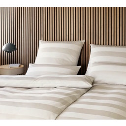 elegante Bettwäsche-Set Jacquard En Bloc Kiesel