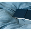 elegante Bettwäsche-Set Musselin Smooth Rauchblau