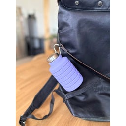 Pandoo Trinkflasche faltbar - lila
