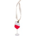 Eulenschnitt Décoration de Noël – Verre de Vin - 1 pcs