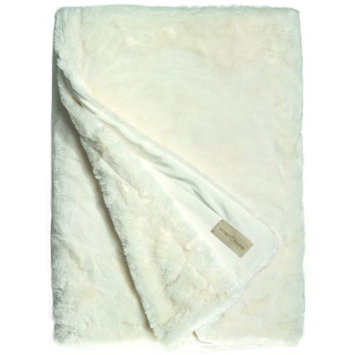 Winter Home Seal Snow White Plush Blanket