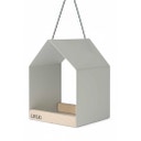 LIVLIG Vogelhaus Metall - greige