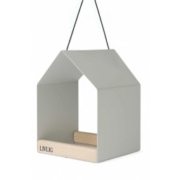 LIVLIG Vogelhaus Metall - greige