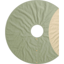 Livlig53 Jupe de Sapin de Noël - beige-sauge