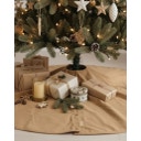 Livlig Gonna per Albero di Natale - Beige-Marrone