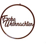 Badeko Schild "Frohe Weihnachten" zum Hängen