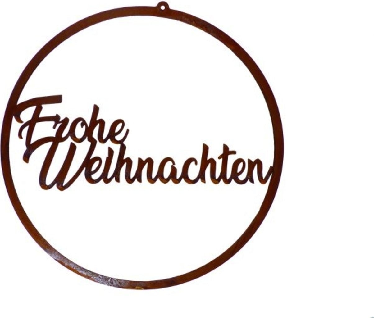 Badeko "Frohe Weihnachten" Hanging Sign