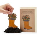 Cvetoča voščilnica 