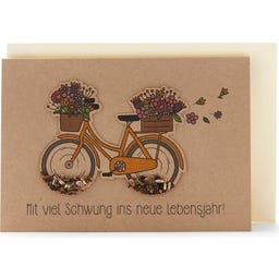 Greeting Card with Seed Plug 