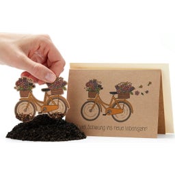 Greeting Card with Seed Plug