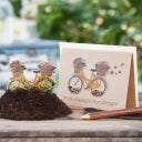 Biglietto d'Auguri con Carta Semi - Mit Schwung ins neue Lebensjahr - 1 pz.