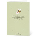 Grußkarten aus Saatpapier - Hat die Blumen einen Knick, war die Hummel wohl zu dick