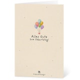 Seed Paper Greeting Card - Alles Gute